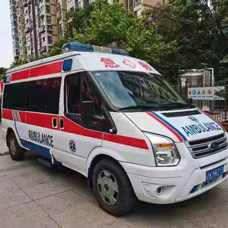 嘉定跨省长途救护车出租护送病人返乡落叶归根